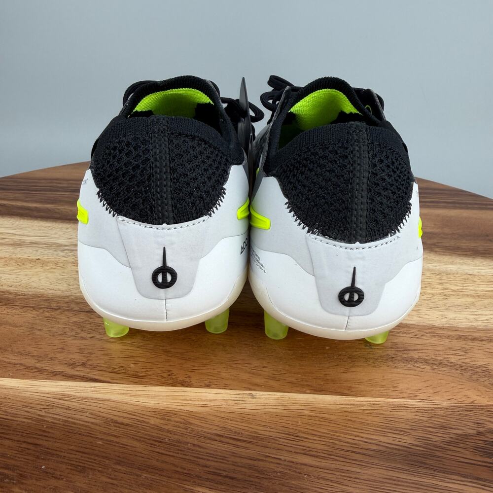 Nike Tiempo Legend 10 Elite AG Soccer Cleats Men's 7.5 Silver Mad Voltage - Picture 4 of 8